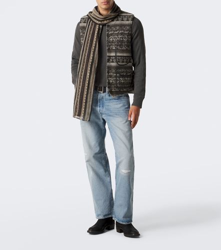 Écharpe en laine à motif jacquard - RRL - Modalova