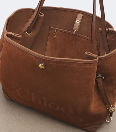 Chloé Cabas Chloé Clover en daim et cuir - Chloe - Modalova