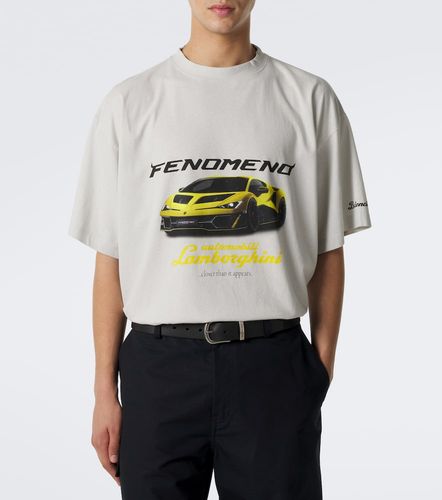 T-shirt oversize à imprimé en coton - Balenciaga - Modalova