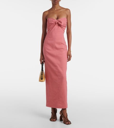 Robe longue Rahel en lin et coton mélangé - Tove - Modalova
