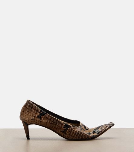 Escarpins Marlene en cuir façon serpent - Khaite - Modalova