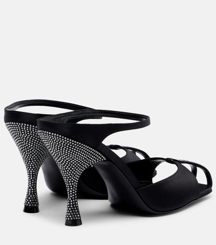 Mules Hidden Gem en satin à ornements - Herbert Levine - Modalova