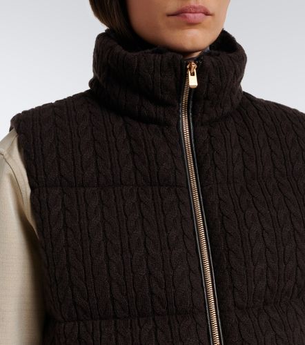 Veste doudoune sans manches en cachemire - Agnona - Modalova