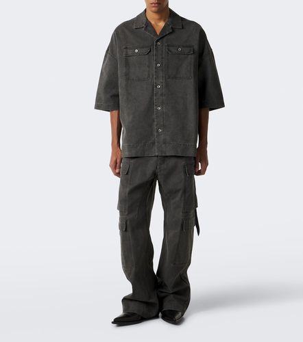 Chemise DRKSHDW Magnum Tommy en denim - Rick Owens - Modalova