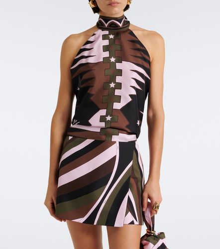 Pucci Top Valdimontone en soie - Pucci - Modalova