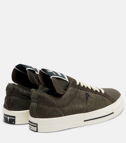 X Converse – Baskets DRKSHDW One Star Pro Ox en cuir façon poulain - Rick Owens - Modalova