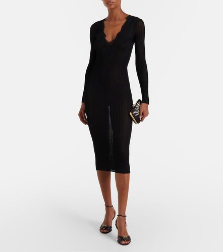Robe midi à dentelle - Valentino Garavani - Modalova