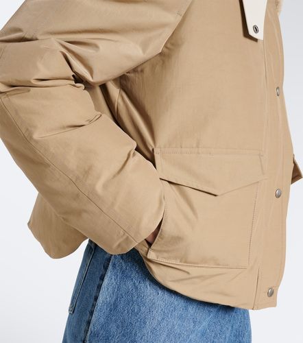 Veste en coton mélangé et shearling - Loewe - Modalova