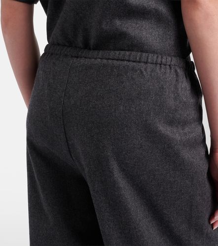 Pantalon ample Austin en laine et cachemire - Asceno - Modalova