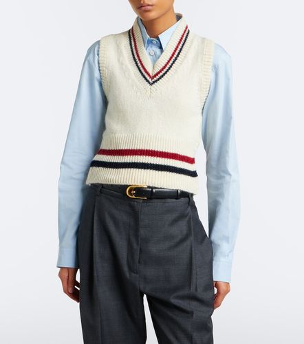 Pull sans manches Hector en laine et mohair - Thom Browne - Modalova