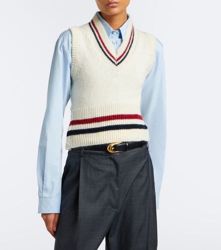 Pull sans manches Hector en laine et mohair - Thom Browne - Modalova