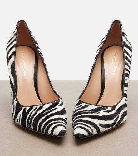 Escarpins Gianvito en cuir façon poulain - Gianvito Rossi - Modalova