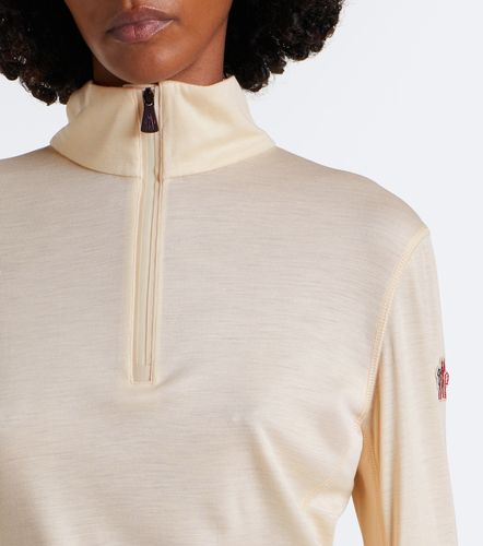Top de ski en laine et soie - Moncler Grenoble - Modalova