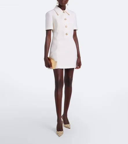 Robe polo Double G en crêpe de laine - Gucci - Modalova