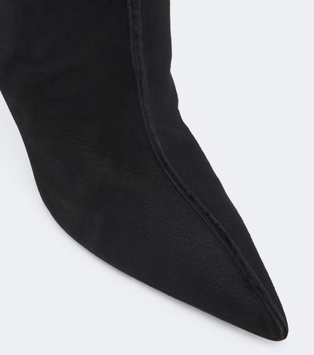 Bottes en daim et shearling - Magda Butrym - Modalova