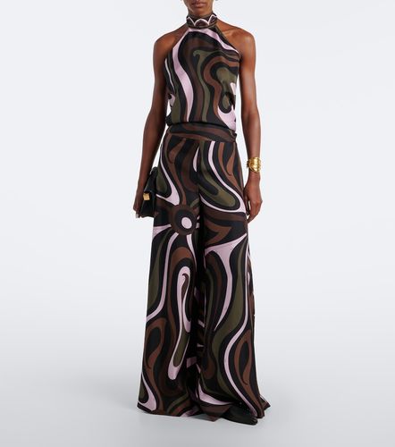Pucci Top Marmo en soie - Pucci - Modalova