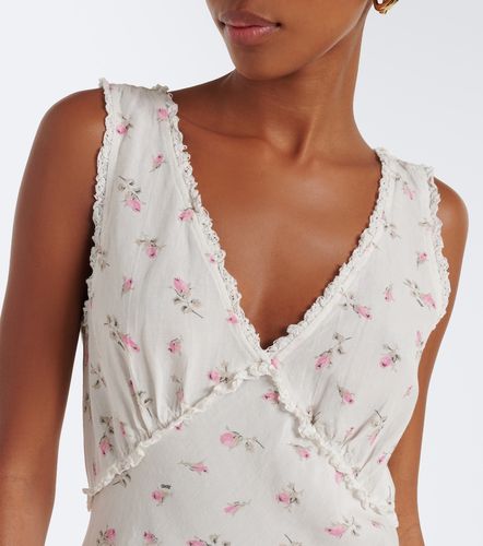 Robe midi Sandrine en coton à fleurs - Rixo - Modalova