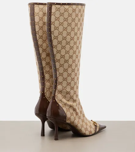 Gucci Bottes Savoy en toile GG - Gucci - Modalova