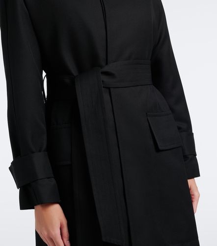 Trench-coat Philippa en laine vierge - Victoria Beckham - Modalova