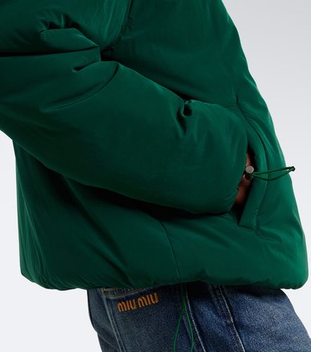 Miu Miu Veste technique à logo - Miu Miu - Modalova