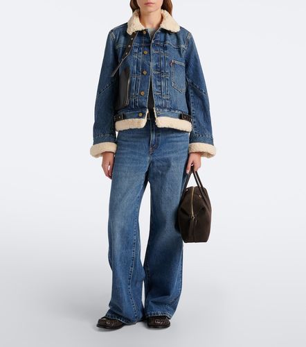 Sacai Jean wide à ceinture - Sacai - Modalova
