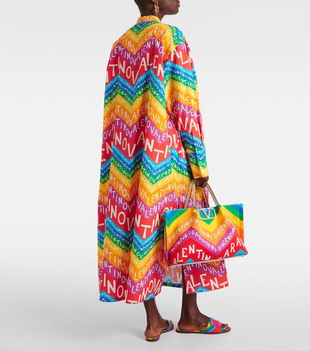 Robe chemise Chevron 24 en coton - Valentino Garavani - Modalova