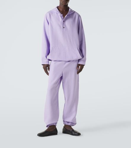 Pantalon de survêtement en lin à améthystes - God's True Cashmere - Modalova