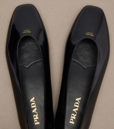 Prada Ballerines en cuir brossé - Prada - Modalova