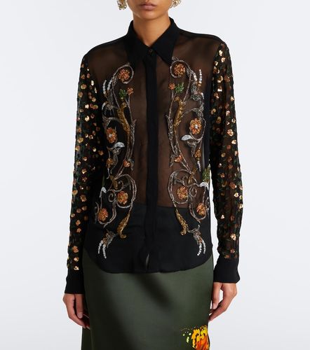 Dries Van Noten Blouse à ornements - Dries Van Noten - Modalova