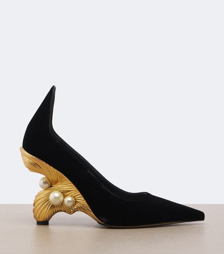 Escarpins Ithaca en velours à ornements - Jimmy Choo - Modalova