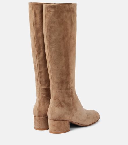Gianvito Rossi Bottes 45 en daim - Gianvito Rossi - Modalova