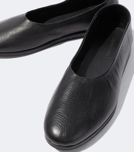 Chaussures slip-on City en cuir - Saman Amel - Modalova