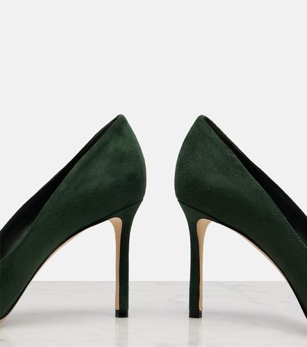 Escarpins Romy 85 en daim - Jimmy Choo - Modalova