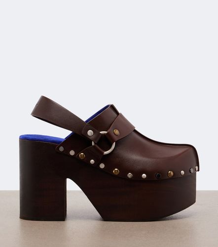 Chloé Mules à plateau Talis en cuir - Chloe - Modalova