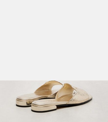 Jimmy Choo Mules Dina métallisées - Jimmy Choo - Modalova