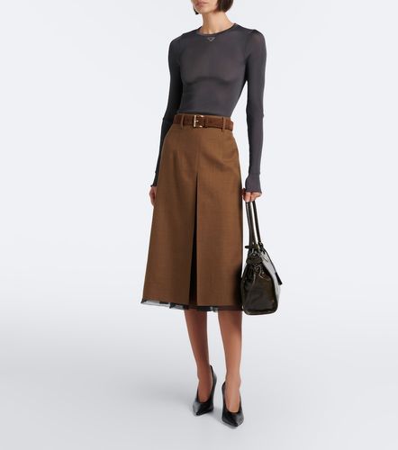 Prada Top en soie - Prada - Modalova