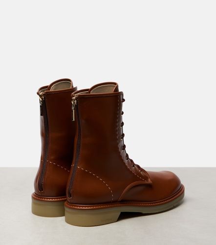 Bottines Urbancombat en cuir - Max Mara - Modalova