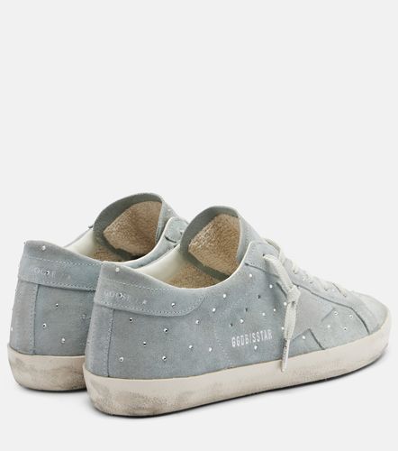 Baskets Super-Star en daim à ornements - Golden Goose - Modalova