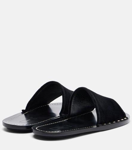 Toteme Mules en velours à clous - Toteme - Modalova