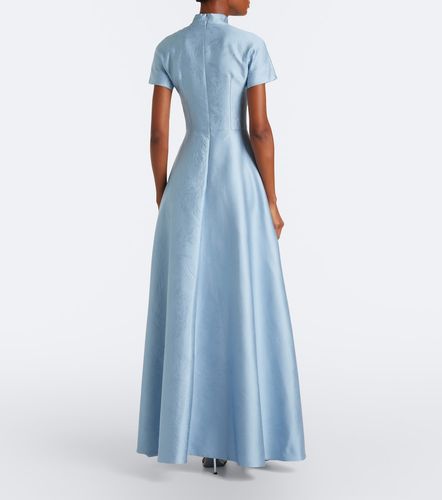 Robe longue Malinda en cloqué à fleurs - Emilia Wickstead - Modalova