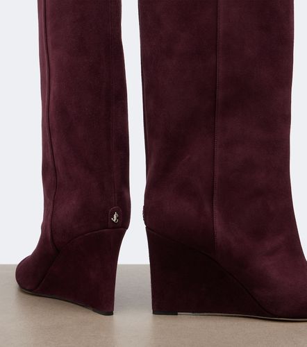 Jimmy Choo Bottes Blake en daim - Jimmy Choo - Modalova