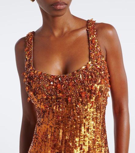 Robe longue Rosalie à ornements - Jenny Packham - Modalova