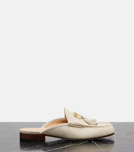 Mules VLogo en daim - Valentino Garavani - Modalova
