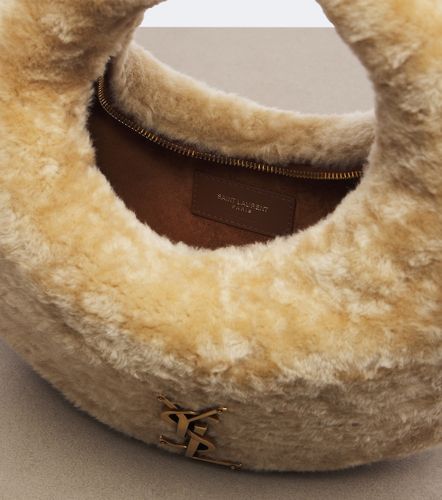 Sac à main Icarino en shearling - Saint Laurent - Modalova