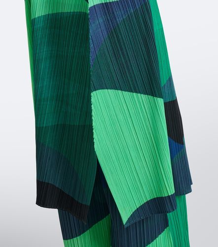 Cardigan Orbit à imprimé - Pleats Please Issey Miyake - Modalova