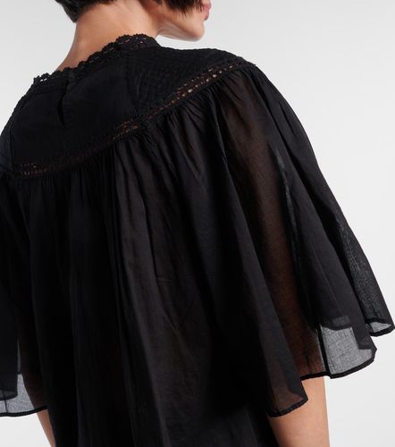 Blouse Garia en coton et dentelle - Marant Etoile - Modalova