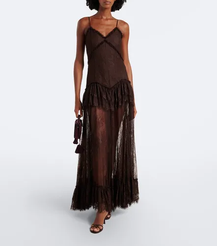 Robe longue Kala en dentelle - De La Vali - Modalova