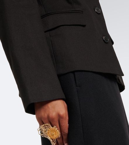 Blazer en coton à ornements - Dries Van Noten - Modalova
