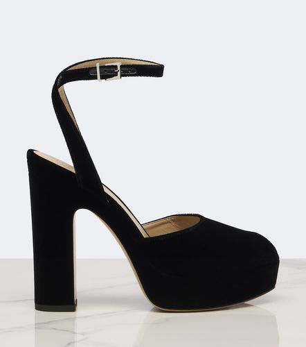 Escarpins à plateau en velours - Fendi - Modalova