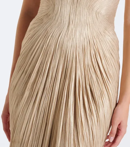Robe longue bustier Jasleen en soie - Maria Lucia Hohan - Modalova